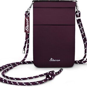 Mini Phone Purse Bag - Nylon Wallet & Crossbody Bags for Women with Adjustable S